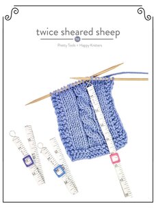 Twice Sheared Sheep Twice Sheared Sheep - Ruban à mesurer "Tricotez jusqu'à..."