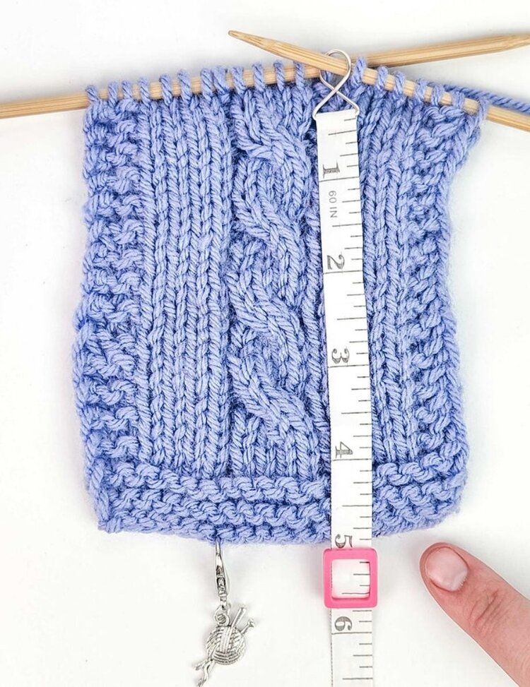 Twice Sheared Sheep Twice Sheared Sheep - Ruban à mesurer "Tricotez jusqu'à..."