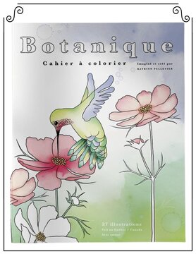 Katrinn Pelletier Botanique Livre à colorier par Katrinn Pelletier