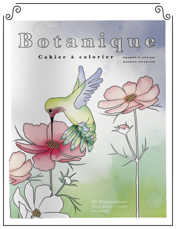Katrinn Pelletier Botanique Livre à colorier par Katrinn Pelletier
