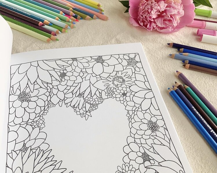 Katrinn Pelletier Botanique Livre à colorier par Katrinn Pelletier