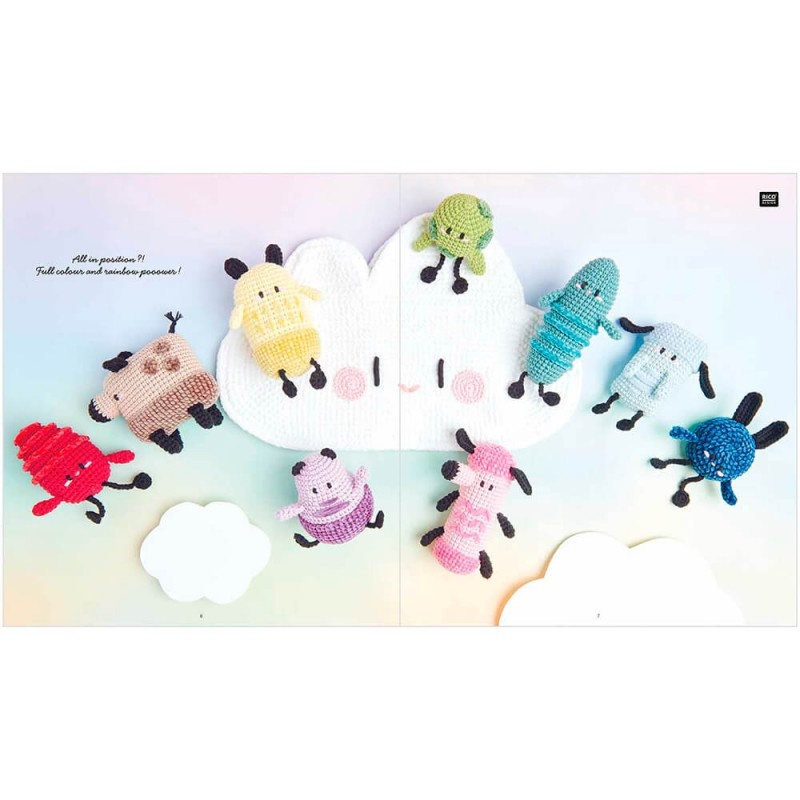 Rico Rico - Livre Ricorumi Étranges personnages  Arc-en-Ciel