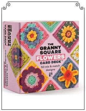 The Granny Square Flowers Card Deck
