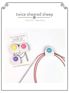 Twice Sheared Sheep Twice Sheared Sheep - Attaches pour organiser les câbles et aiguilles