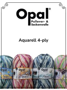 Opal Opal - Aquarell 4-ply