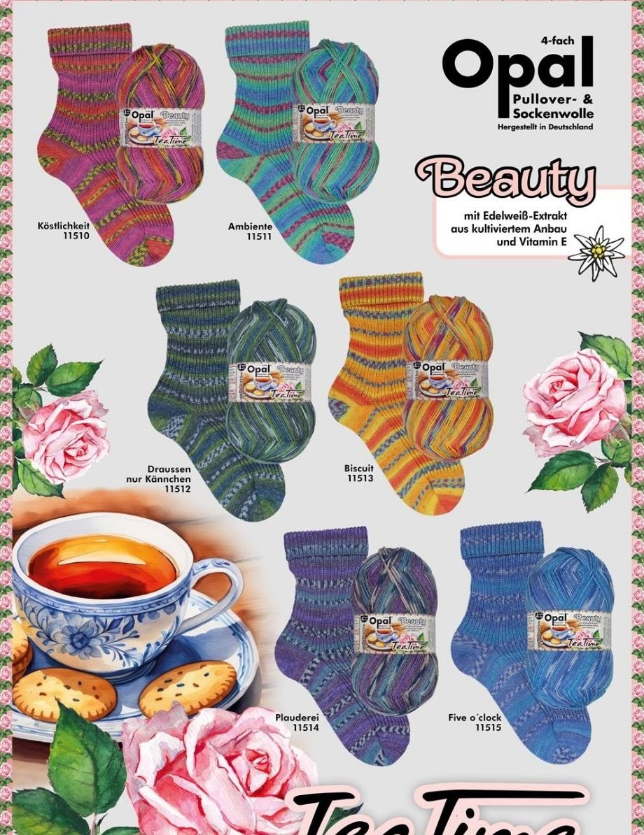 Opal Opal - Beauty Tea Time 4-ply