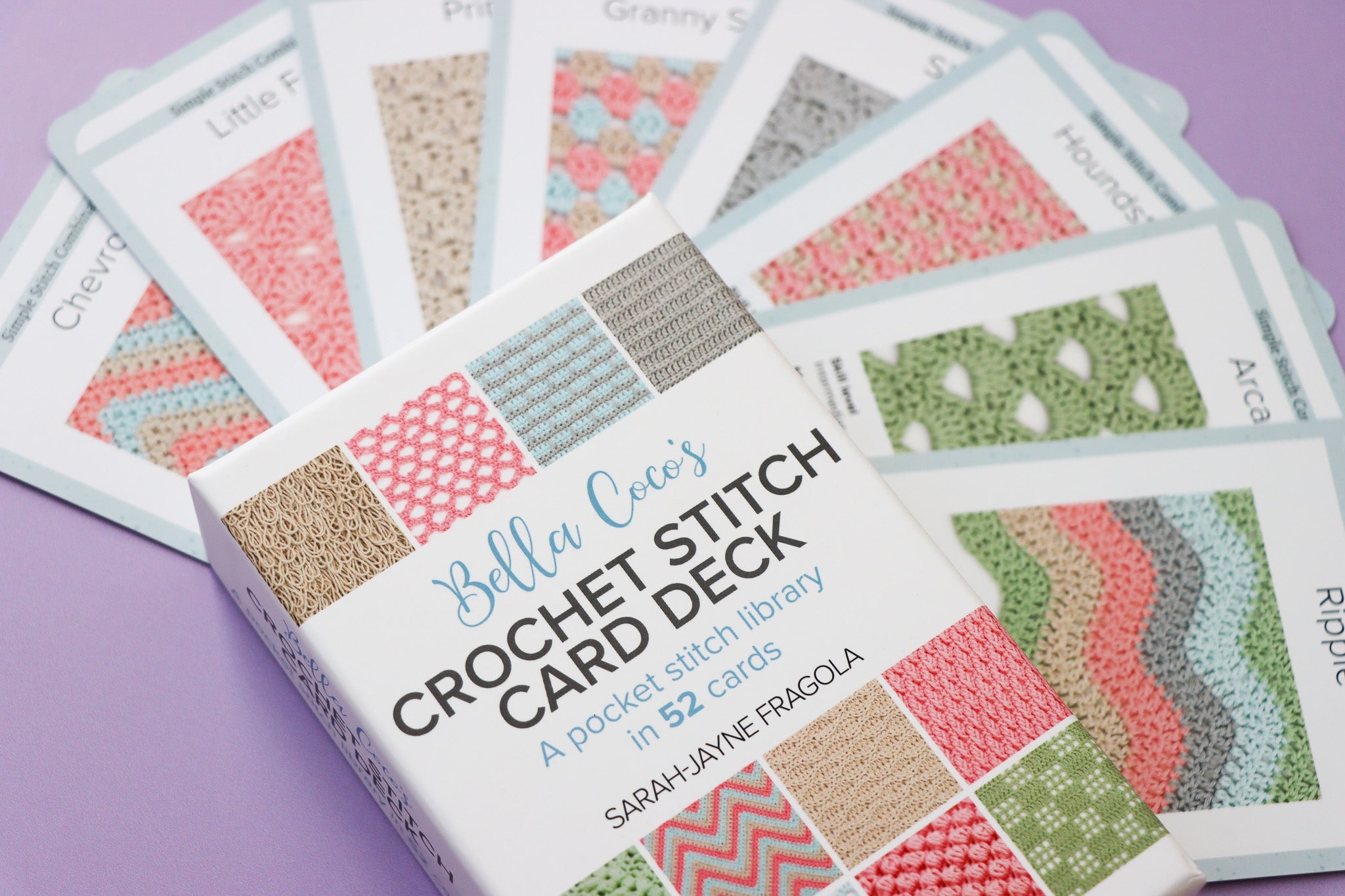 Bella Coco's Crochet Stitch Card Deck