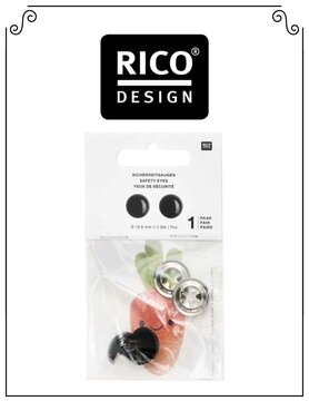 Rico Rico - Yeux de Sécurité Noirs