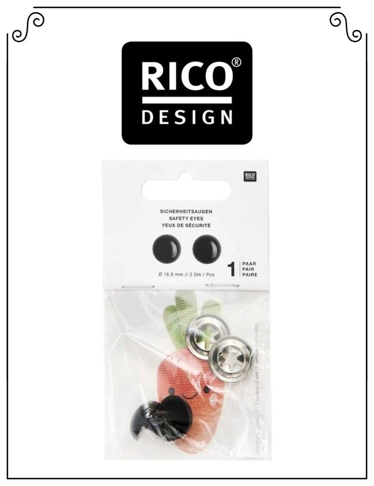 Rico Rico - Yeux de Sécurité Noirs