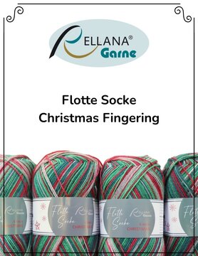 Rellana Flotte Socke Christmas - fingering