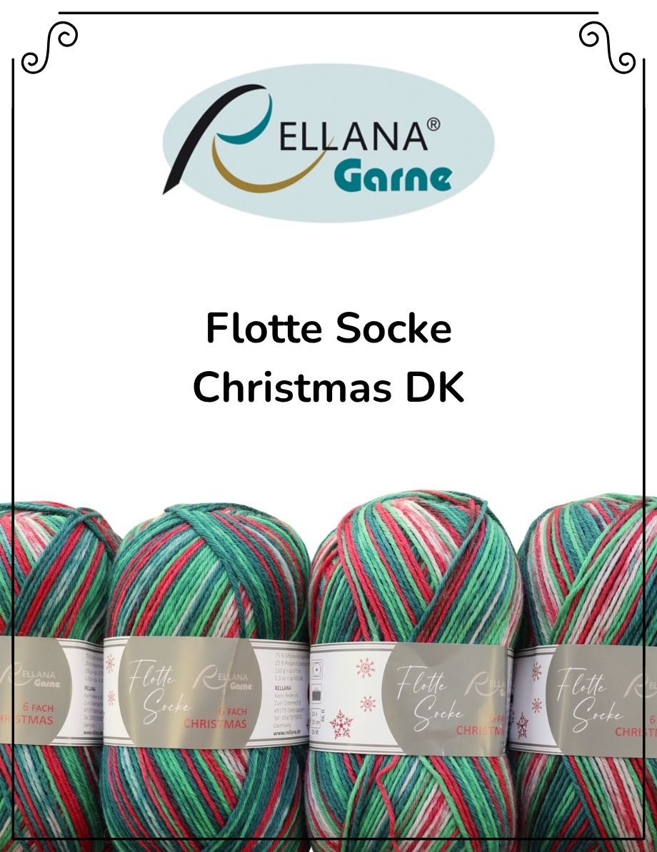 Rellana Flotte Socke Christmas - DK