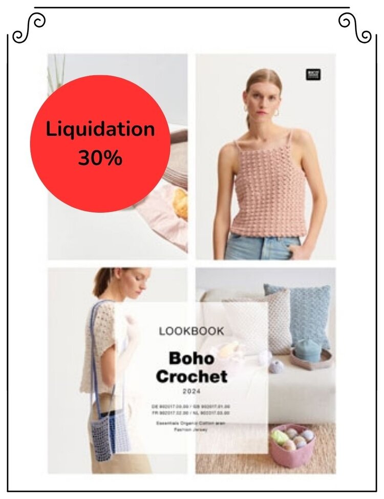 Rico Rico - Boho Crochet - livre de patrons en français