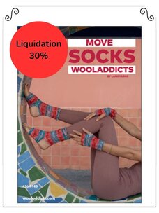 Lang Wool Addicts Livre de Patrons Move Socks par Wool Addicts