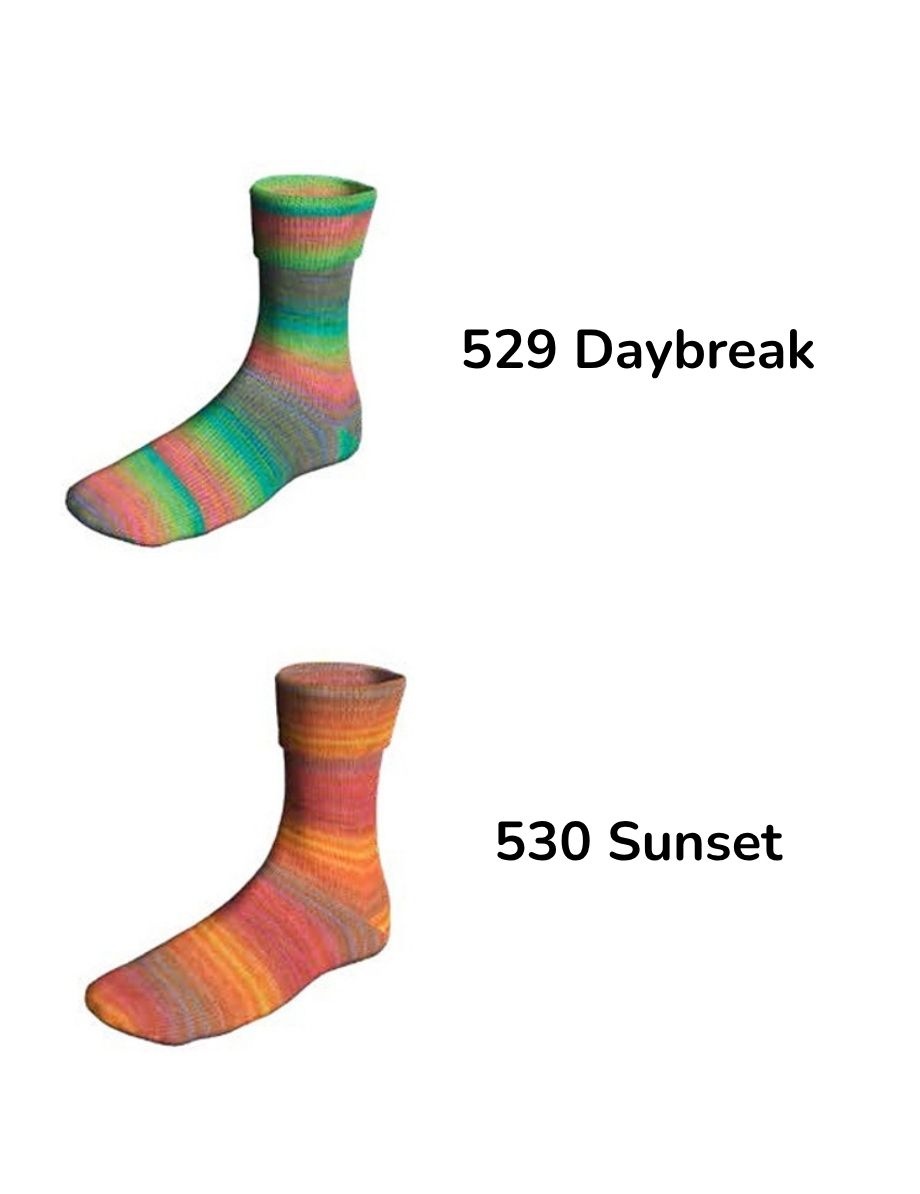 Lang Lang Supersoxx 6-ply - Time of Day Soxx Lang Lang Supersoxx 6-ply - Time of Day Soxx