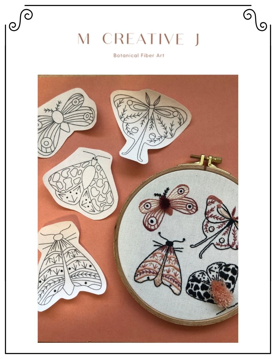 M Creative J - Dessins à coller et broder