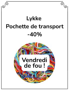 Lykke Lykke - Pochette de Transport pour Aiguilles Interchangeables et autres accessoires