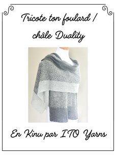 Ito Yarn Tricote ton Duality en soie
