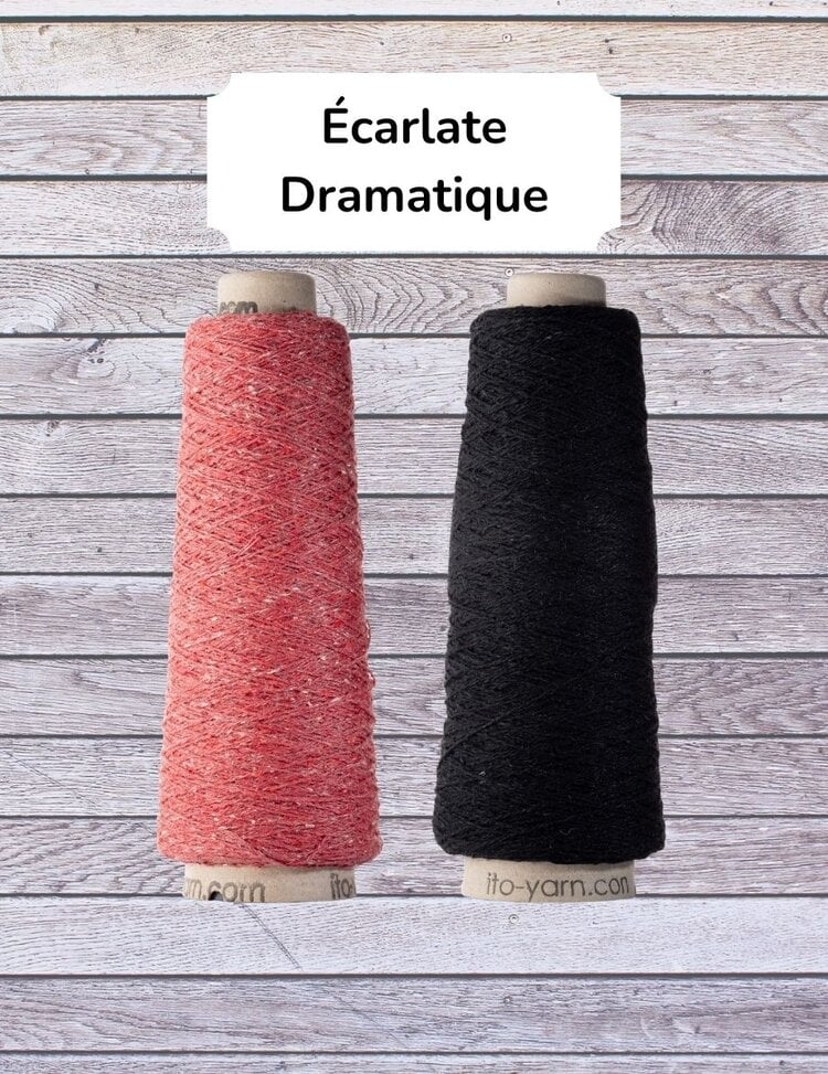 Ito Yarn Tricote ton Duality en soie