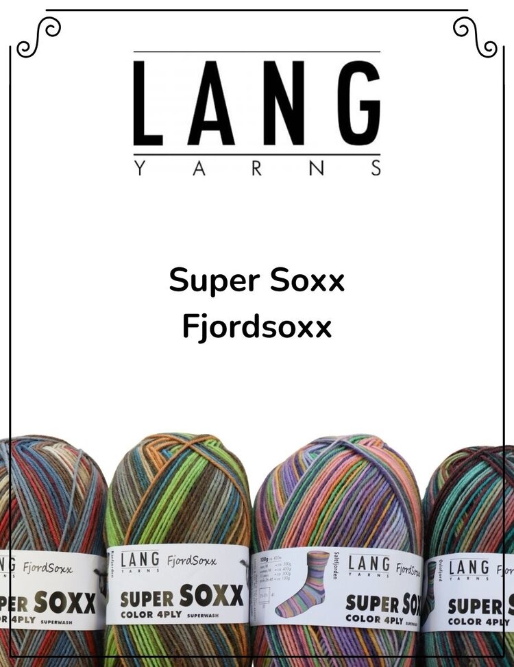 Lang Lang Super Soxx - FjordSoxx 4-ply
