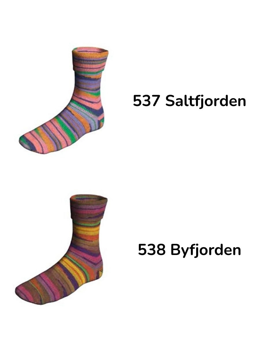 Lang Lang Super Soxx - FjordSoxx 4-ply