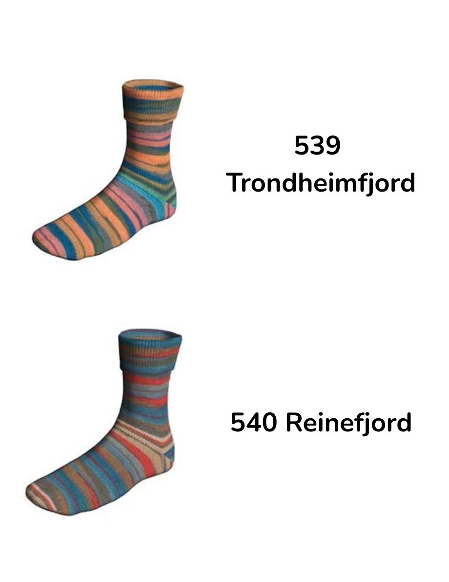 Lang Lang Super Soxx - FjordSoxx 4-ply