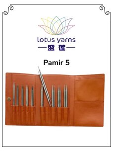 Lotus Yarns Lotus Yarns - Ensemble d'Aiguilles Interchangeables Pamir 5"