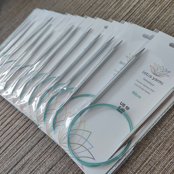 Lotus Yarns Lotus Yarns - Himalaya aiguilles circulaires fixes Lotus Yarns Lotus Yarns - Himalaya aiguilles circulaires fixes