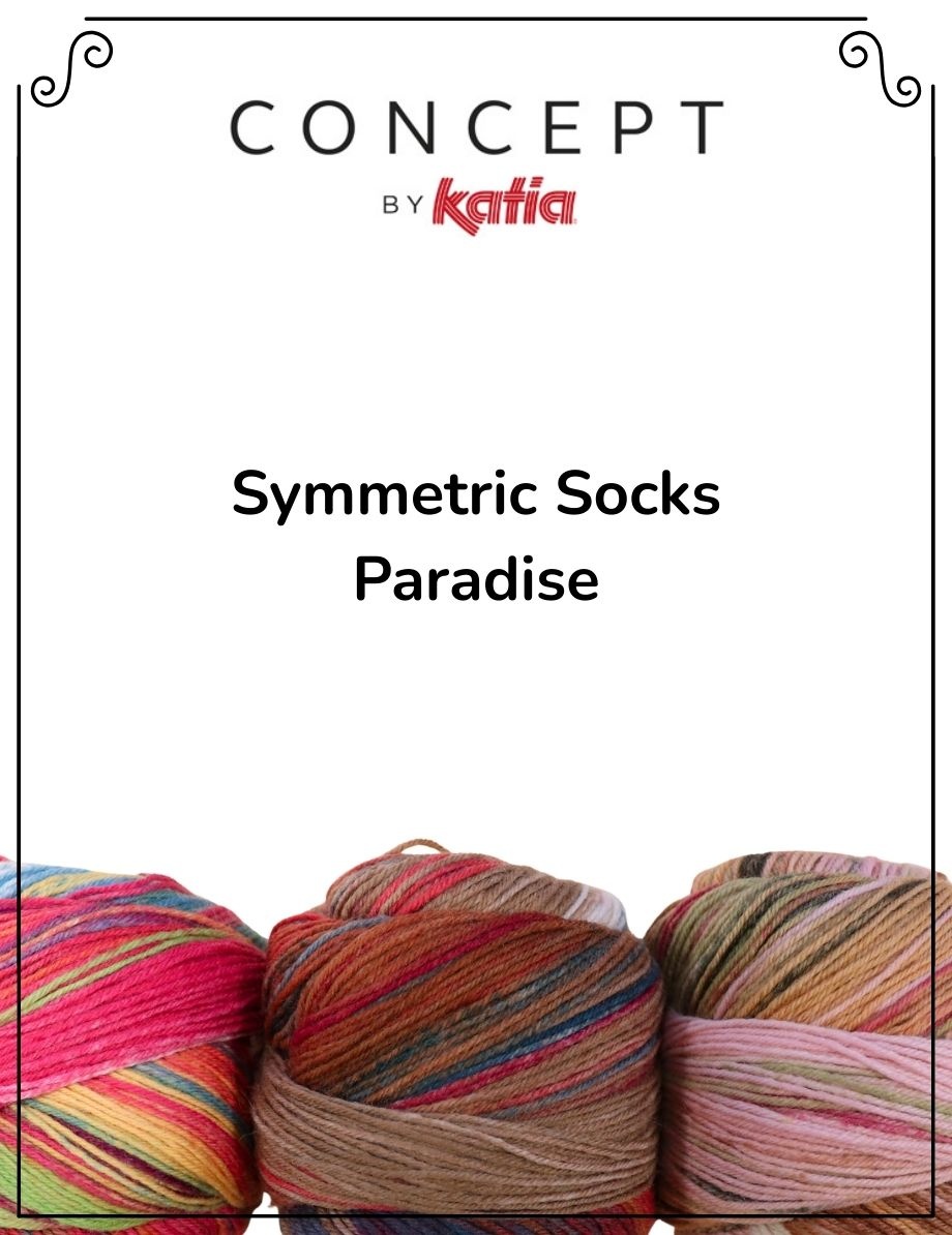 Katia Concept Katia Symmetric Socks Paradise