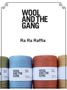 - 20 % Wool and the Gang RA RA Raffia