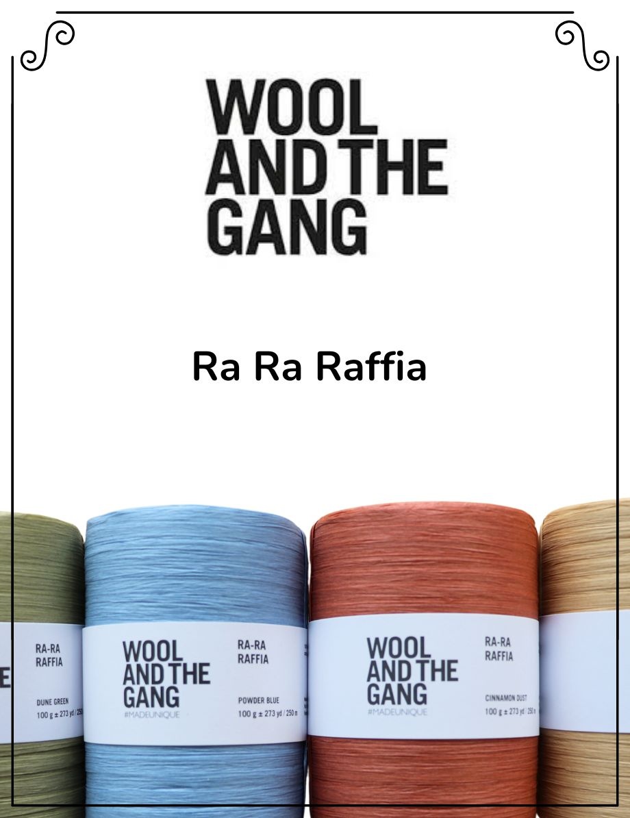 Wool and the Gang RA RA Raffia