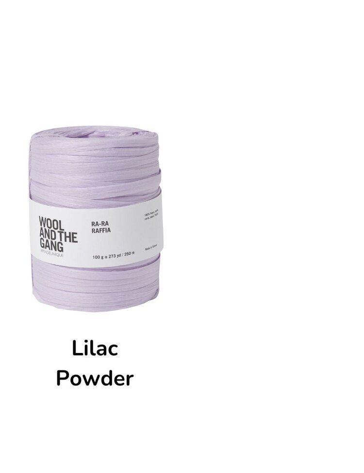 Wool and the Gang RA RA Raffia