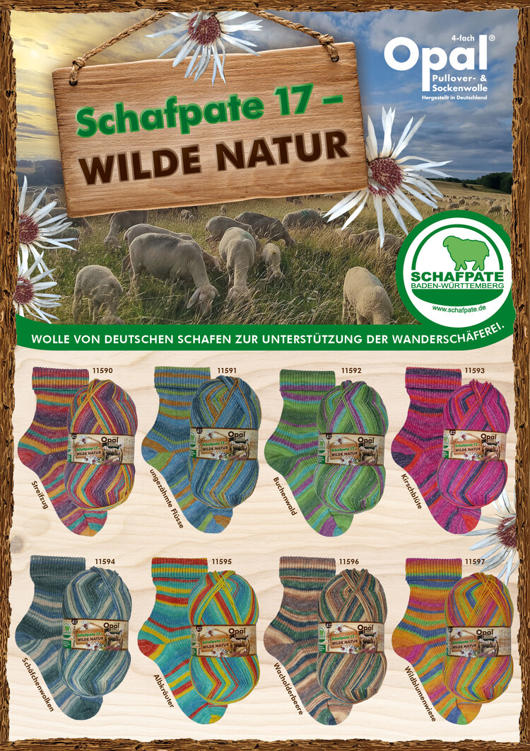 Opal Opal - Schafpate 17 Wild Nature 4-ply