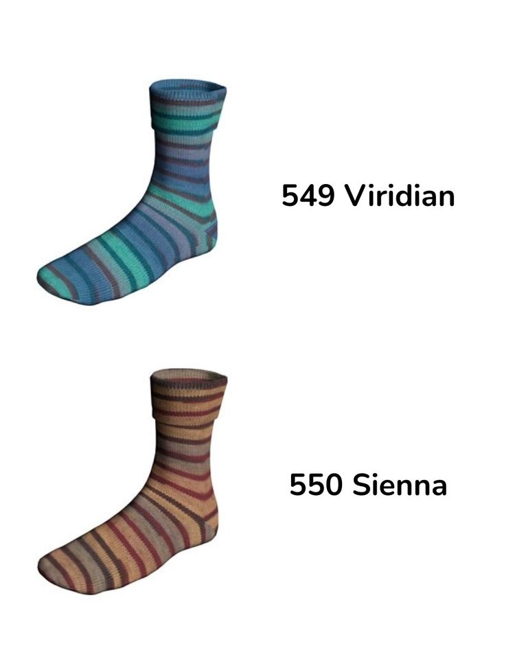 Lang Lang Super Soxx - Painterly Soxx 4-ply