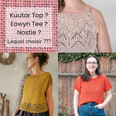 Quel lin choisir pour tricoter Antigone ?