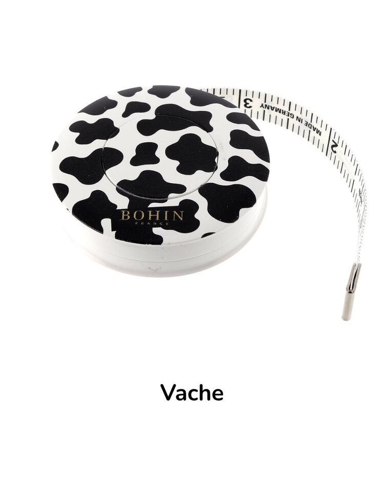 Bohin Bohin - Ruban à mesurer rétractable animaux