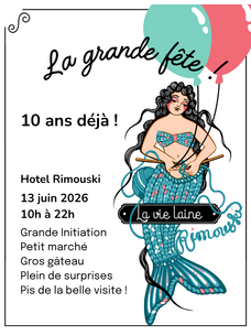 La Vie laine événement Journée 10e anniversaire de la Vie laine