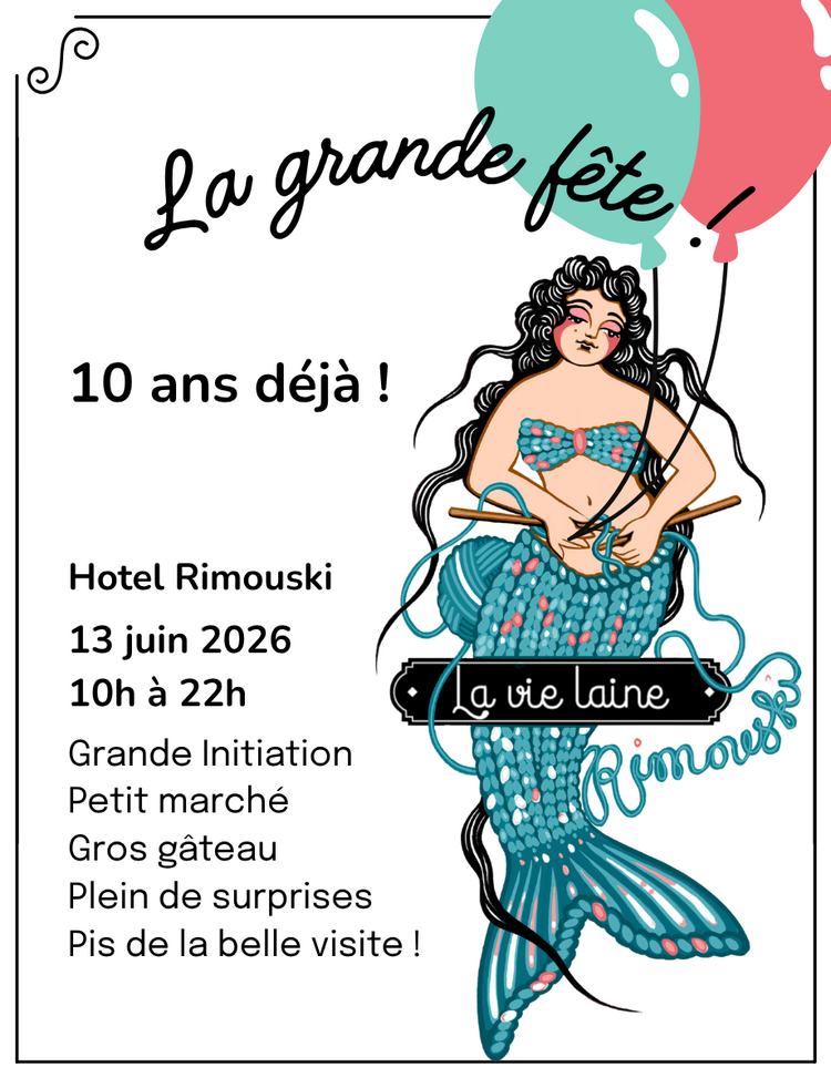 La Vie laine événement Journée 10e anniversaire de la Vie laine