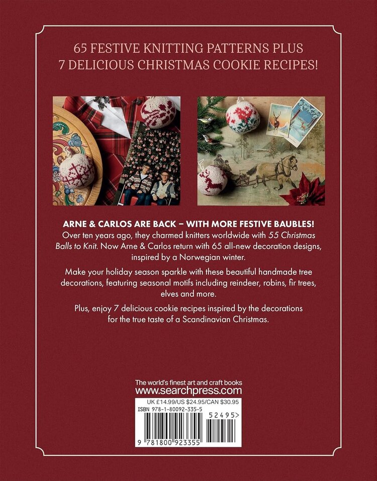 Search Press 65 New Christmas Balls to Knit par Arne & Carlos