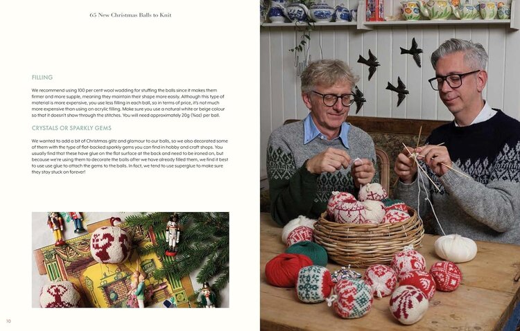 Search Press 65 New Christmas Balls to Knit par Arne & Carlos