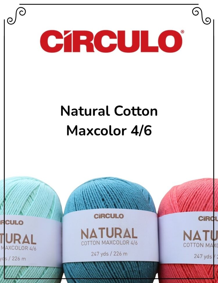 Circulo Circulo Natural Cotton Maxcolor 4/6