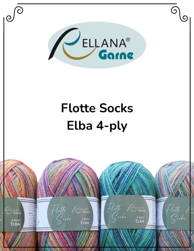 Rellana Rellana - Flotte Socke Elba 4-ply
