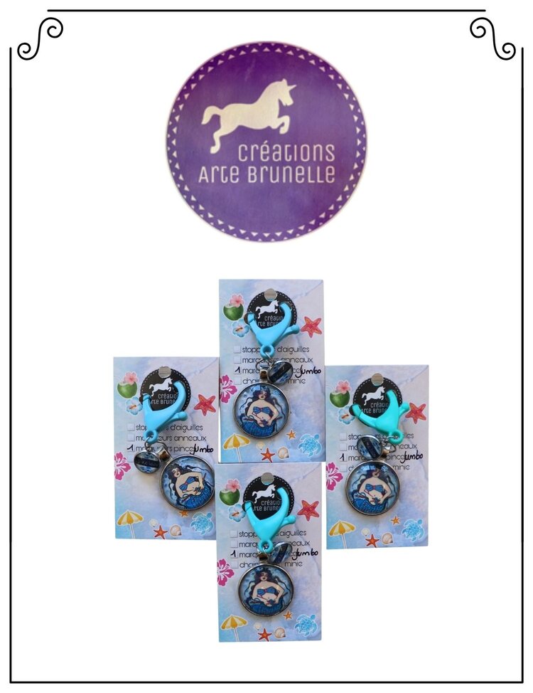 Arte Brunelle Arte Brunelle - Grosse pince Sirène