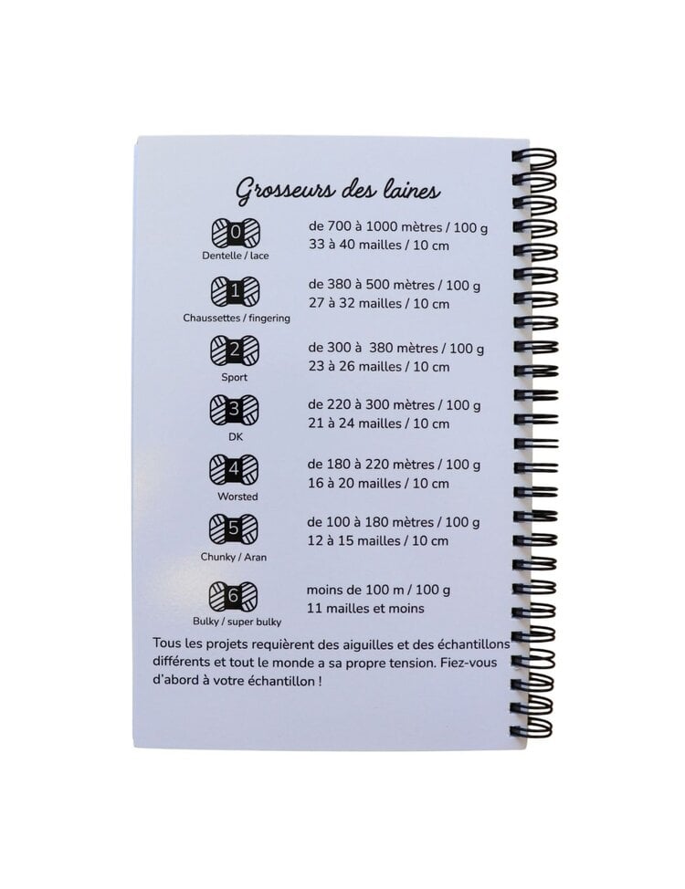 La Vie Laine Accessoires La Vie Laine - Carnet Sirène