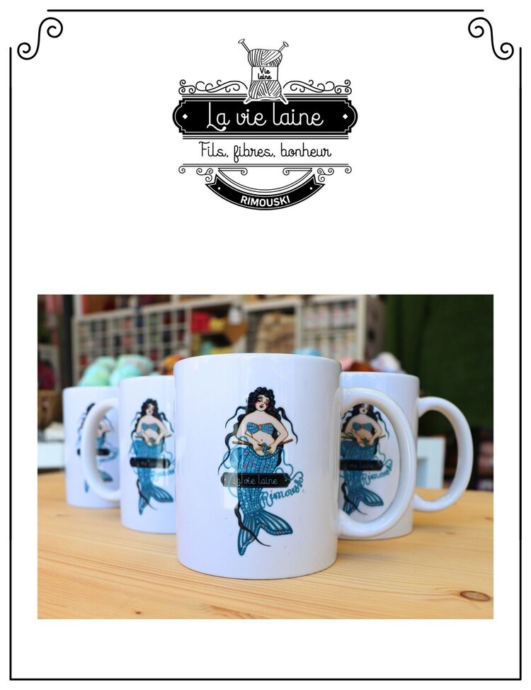 La Vie Laine Accessoires La Vie Laine - Tasse Sirène