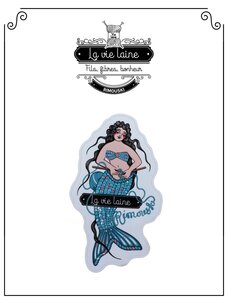 La Vie Laine Accessoires La Vie Laine - Autocollant Sirène