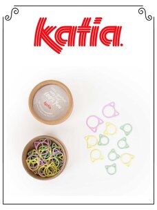 Katia Katia boîte de 50 marqueurs chats