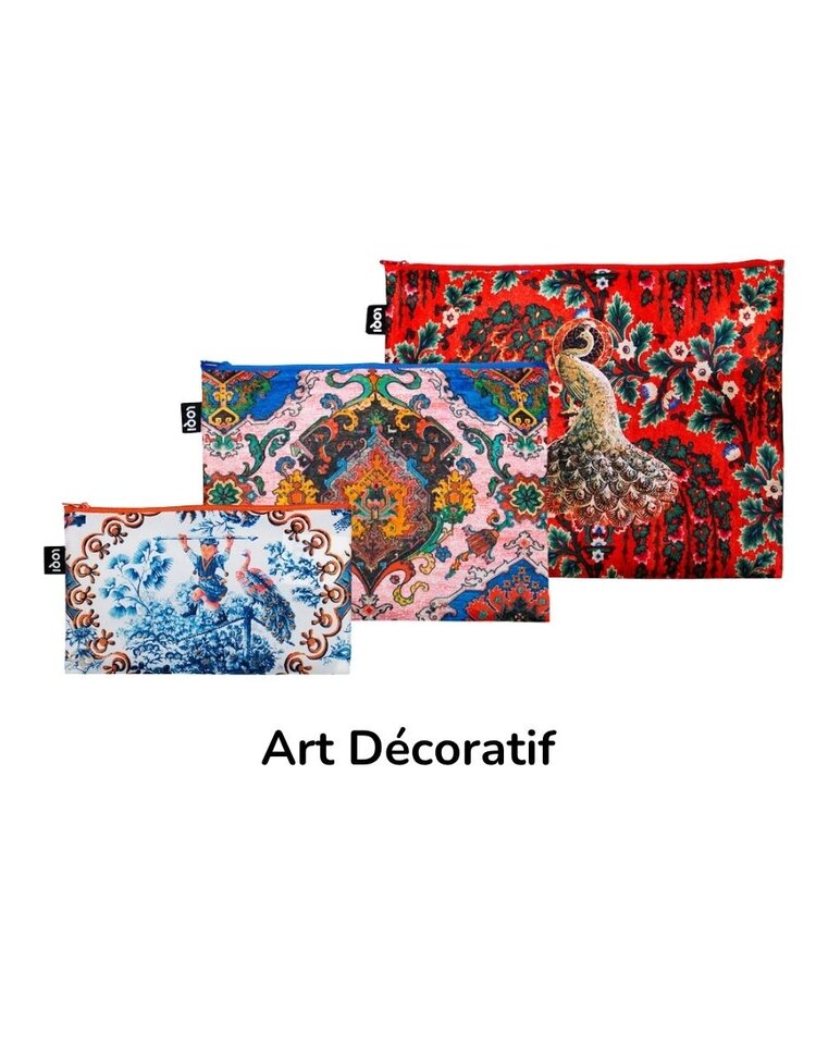 Loqi Loqi - 3 Pochettes Zip