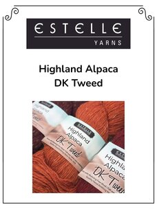 Estelle Estelle Highland Alpaca DK Tweed