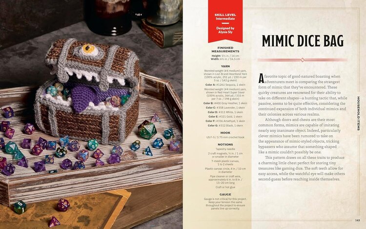 Dungeons & Dragons Crochet