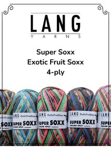 Lang Lang SuperSoxx - Exotic Fruit Soxx 4-ply